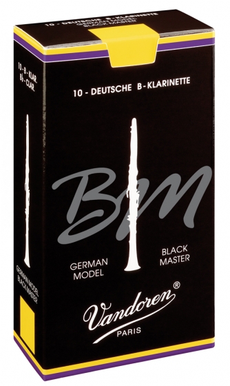 Vandoren Bb Clarinet Reeds 4 Black Master Traditional (10 BOX)