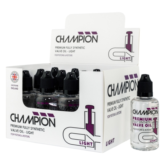Champion Premium Fully Synthetic Valve and rotor Oil - Light - 50ml Bottle
