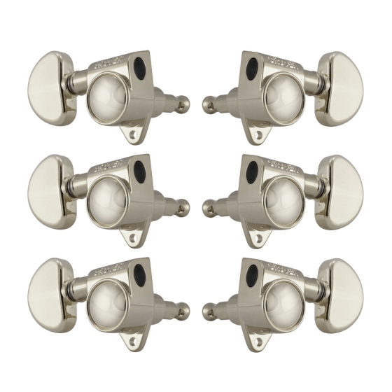 Grover Rotomatics 18:1 Gear Ratio 102-18 Series Nickle Set 3+3