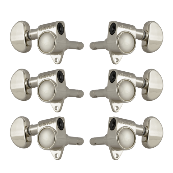 Grover Original Locking Rotomatics 106 Series Nickel Set 3+3