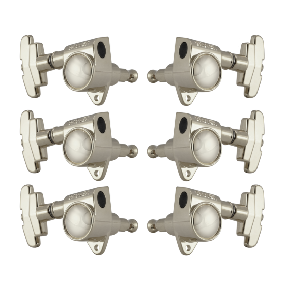 Grover Super Rotomatics 18:1 Gear Ratio 109-18 Series Nickel Set 3+3