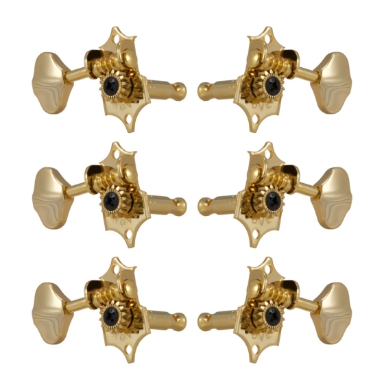 Grover Sta-Tite 18:1 Vertical 97 Series Gold Set 3 + 3