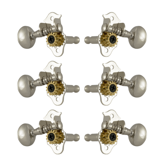 Grover Sta-Tite Vertical 98 Series Nickel Set 3+3