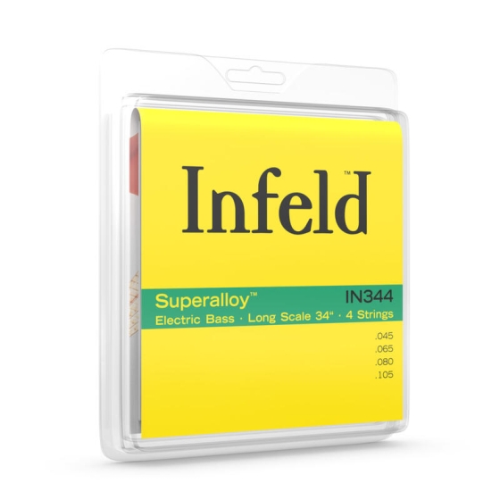 Infeld Superalloy Bass Guitar SET Roundwound Long Scale 34"