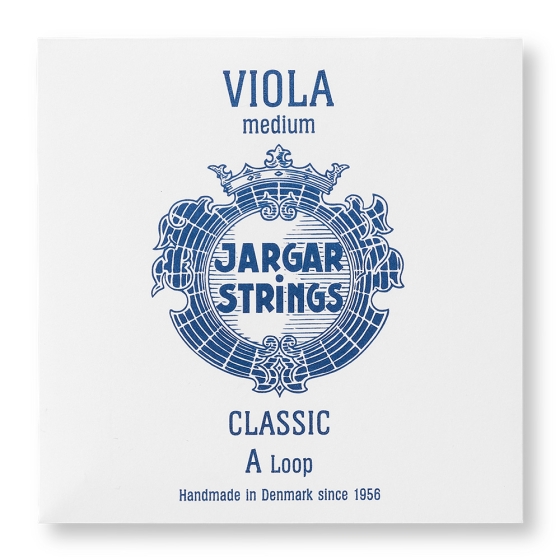 Jargar Viola A String. Classic Series Medium Loop End - 4/4 Size