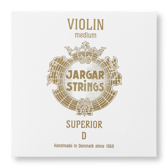 Jargar Violin D String. Superior Series Medium - 4/4 Size
