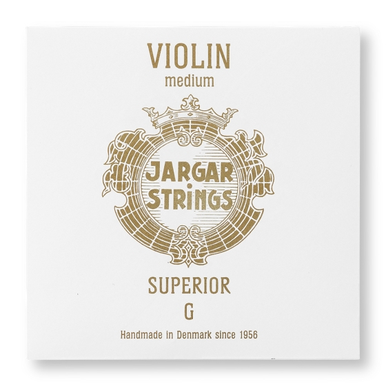 Jargar Violin G String. Superior Series Medium - 4/4 Size