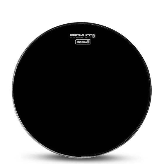 Promuco Shadow Drumhead Black Tom/Snare 14"